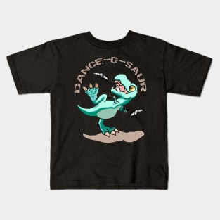 Dance-O-Saur Kids T-Shirt